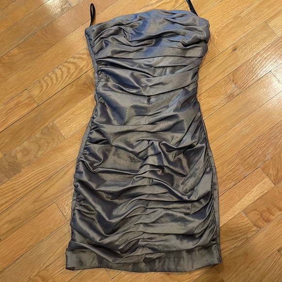 Jessica McClintock strapless dress size 0 - Picture 2 of 5
